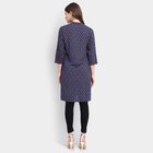 Ladies' Kurta, Dark Blue, small image number null